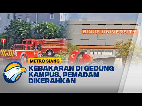 Kebakaran di Gedung Kampus, Lahap Ruang Auditorium Lantai 5 - [Metro Siang] thumbnail