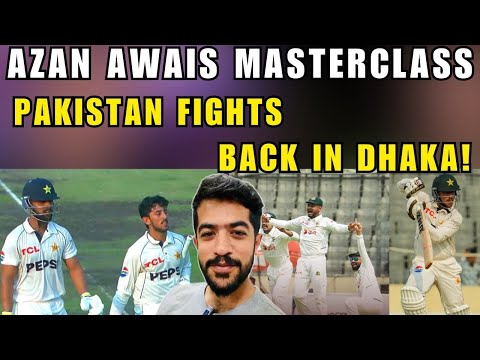 Azan Awais and Abdullah Fazal Shines on Day 2 of Test Match | Pakistan vs Bangladesh 1st Test Match  thumbnail