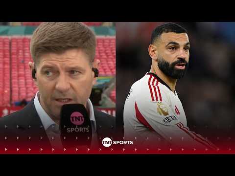 Steven Gerrard reacts after Mo Salah criticises ‘crumbling’ Liverpool thumbnail