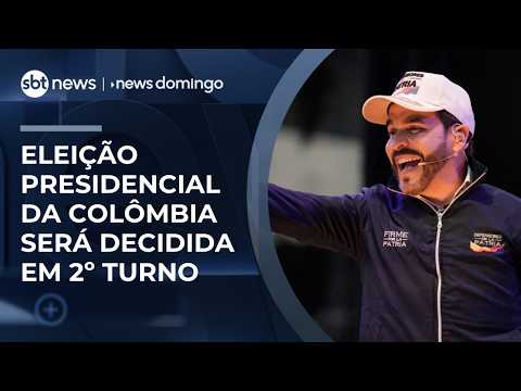 Eleições na Colômbia: 2º turno terá direita contra esquerda | #NewsDomingo thumbnail