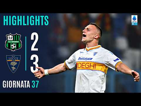 Stulic all’Ultimo Salva i Salentini | SASSUOLO-LECCE 2-3 | HIGHLIGHTS | SERIE A ENILIVE 2025/26 thumbnail