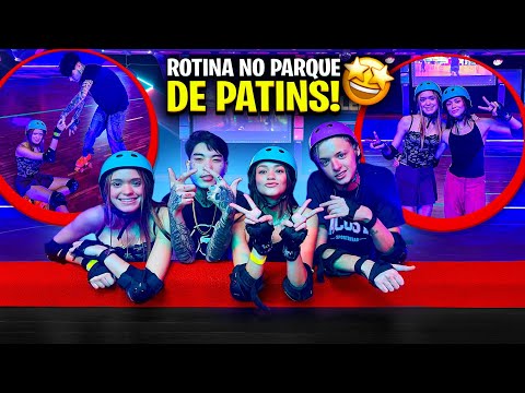 TUDO QUE ROLOU EM UM DIA INTEIRO COM OS DOIS EX DA MANU MAIA!! FOMOS JUNTOS EM UM PARQUE DE PATINS! thumbnail