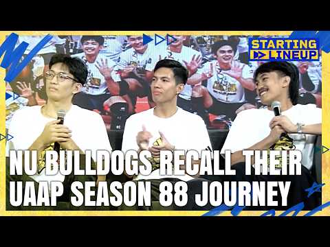 NU Bulldogs look back on their UAAP Season 88 Journey | STARTING LINEUP | FULL EPISODE thumbnail