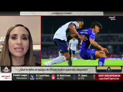 ¿Se ACABA EL PROYECTO de Efraín Juárez? Las RAZONES por las que el técnico mexicano saldría de Pumas thumbnail