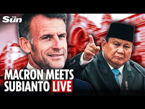 LIVE: Macron meets Subianto in Paris for crucial defence and energy talks thumbnail