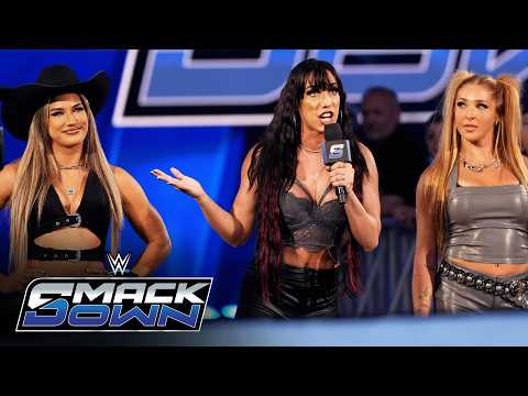 Fatal Influence confront Rhea Ripley, Charlotte Flair and Alexa Bliss: SmackDown highlights thumbnail