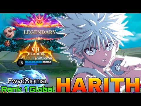 Goldlaner Harith Perfect Gameplay - Top 1 Global Harith by FwydSiomai. - Mobile Legends thumbnail
