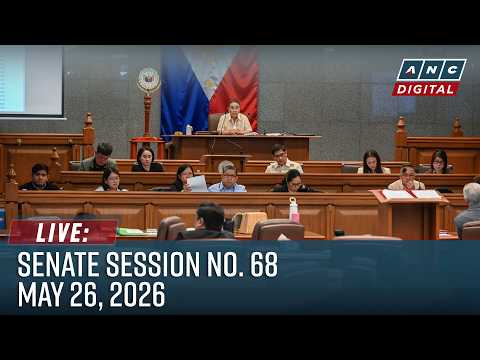 LIVE: Senate Session No. 68 | May 26, 2026 thumbnail