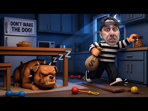 ESCAPE SEM ACORDAR O CACHORRO - Roblox  thumbnail