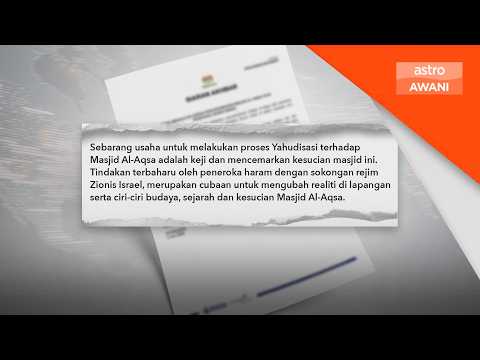 Malaysia kecam provokasi Zionis kibar bendera di Al-Aqsa thumbnail