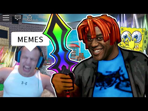 ROBLOX Murder Mystery 2 NOOBS Funny Moments (MEMES) thumbnail