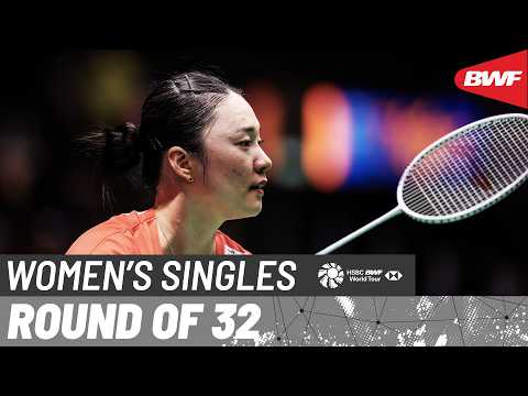 KFF Singapore Badminton Open 2026 | Kim Ga Eun (KOR) vs Pornpawee Chochuwong (THA) [7] | R32 thumbnail