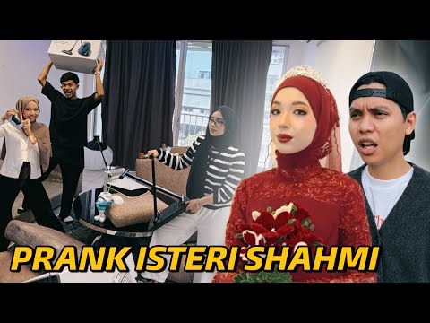 ADIK PRANK SEPAHKAN RUMAH SHAHMI DAN ISTERI thumbnail