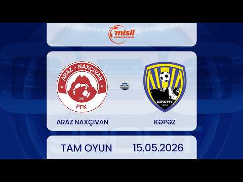 Araz Naxçıvan – Kəpəz | Misli Premyer Liqası, 32-ci tur | TAM OYUN thumbnail