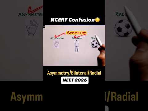 SYMMETRY ka Jhol Clear✅ | Ncert Confusions | Neet 2026 thumbnail