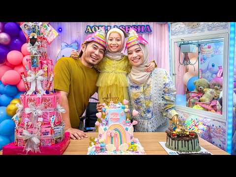 AQILA DAPAT KADO MESIN CAPIT DI ULANG TAHUN NYA thumbnail