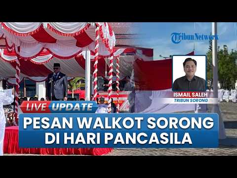 Momen Khidmat Wali Kota Sorong Pimpin Langsung Upacara Hari Lahir Pancasila 2026 thumbnail