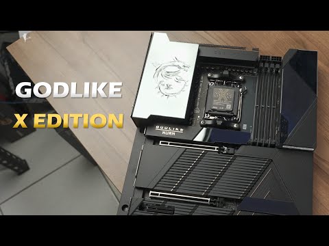 【Huan】全球限量1000張!! 神一般的尊爵主機板: MSI MEG X870E GODLIKE X EDITION 十周年限量版開箱 thumbnail