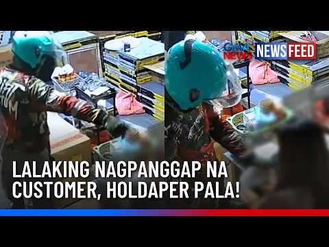 Lalaking nagpanggap na customer, holdaper pala! | GMA News Feed thumbnail