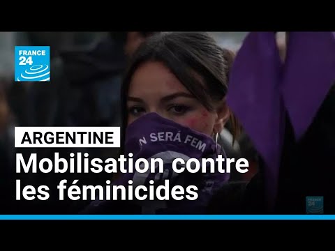 Argentine : la rue se mobilise contre les féminicides après la mort d'une adolescente thumbnail