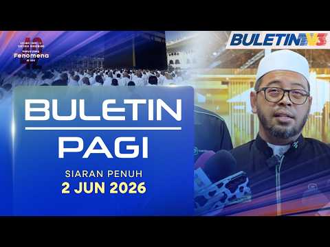 Tersusun, Sistematik Bukti Pengurusan Haji Malaysia Terbaik | Buletin Pagi, 2 Jun 2026 thumbnail