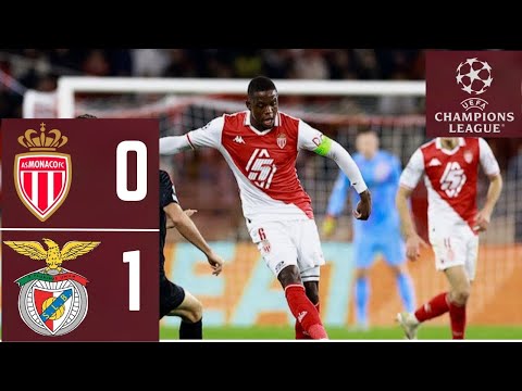 Monaco vs Benfica 0-1 | All Goals & Highlights | Champions League 2025 | Goals & Highlights 4K thumbnail