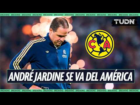 🦅❌ ANDRÉ JARDINE DEJA DE SER DT DEL AMÉRICA | TUDN thumbnail