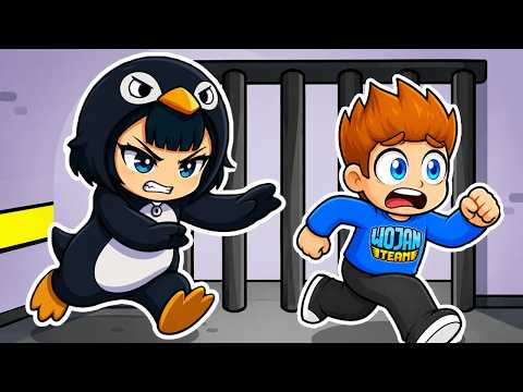 UCIEKAM Z WIĘZIENIA PINGWINKA GUGU GAGA w Roblox! thumbnail