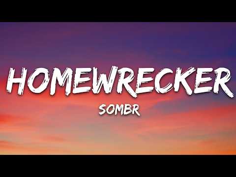 sombr - Homewrecker (Lyrics) thumbnail