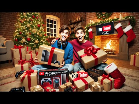 What Youtubers Get for Christmas - Opening Xmas Presents 2022 thumbnail