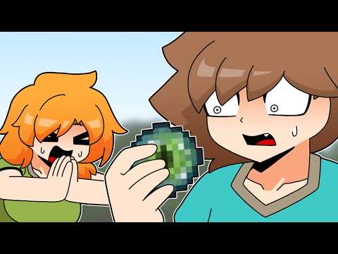 Finding the End Portal | Minecraft anime thumbnail