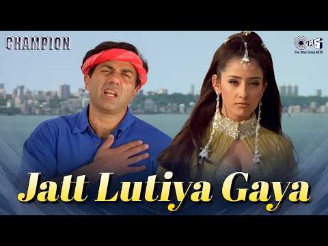Jatt Lutiya Gaya | Champion | Sunny Deol, Manisha Koirala | Shankar Sahney, Hema Sardesai|Hindi Song thumbnail