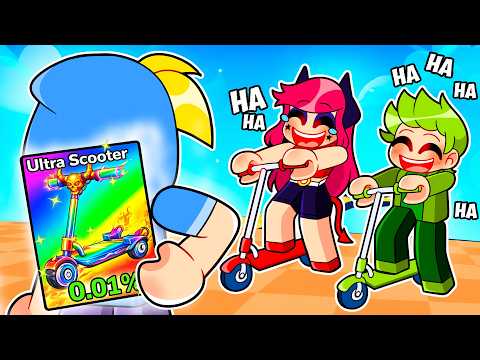 Mi Fingo NOOB, ma poi uso il MONOPATTINO DELL'INFINITO Su ROBLOX! thumbnail