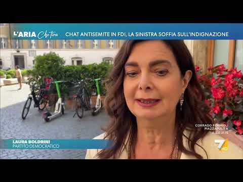 Chat antisemite in Fratelli d'Italia, la sinistra soffia sull'indignazione thumbnail