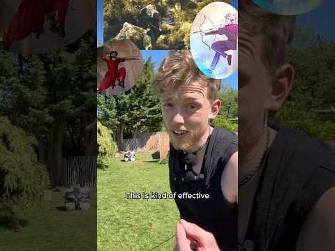 Jumping archery… is kind of effective? thumbnail
