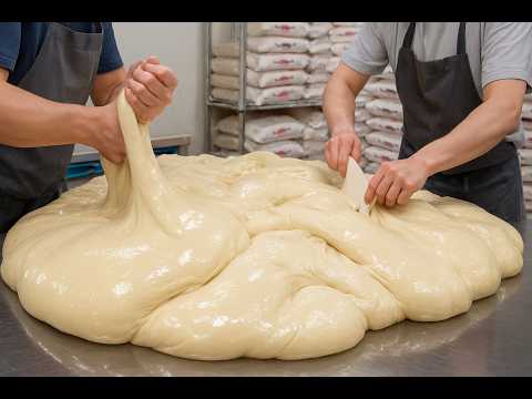 Crazy Fast! Donut Master Crafts Viral Donuts & Fried Bread / 甜甜圈, 營養三明治製作  - Taiwanese Food thumbnail