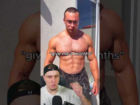 Un vegano muestra su transformación física #gym #fitness #bodybuilding #culturismo thumbnail