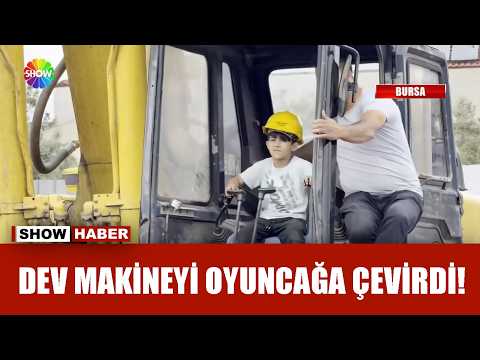 6 yaşında ama 40 yıllık operatör gibi! thumbnail