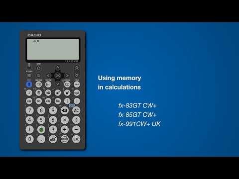 ClassWiz+: Memory thumbnail