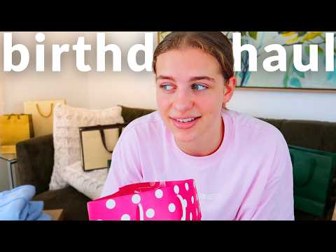 I Ranked Every Gift I Got For My 19th Birthday! (Luxury Haul) thumbnail