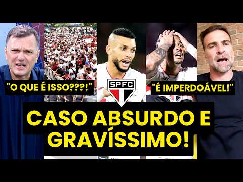 "O QUE É ISSO??? COMO PODE UMA COISA DESSAS??? O SÃO PAULO DEVERIA..." RESCISÃO de DÓRIA GERA DEBATE thumbnail