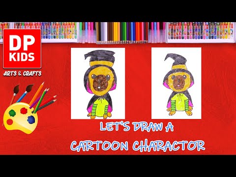 let's draw a Cartoon Charactor |  DP KIDS | ARTS | ENGLISH | 627 thumbnail