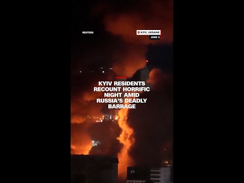 Kyiv residents recount horrific night amid Russia's deadly barrage thumbnail