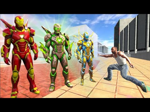Franklin Become New Avenger By Stealing Iron Man Suit in Indian Bike Driving 3D thumbnail