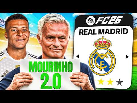 RICOSTRUISCO il REAL MADRID dopo l'ANNUNCIO DI MOURINHO ALLENATORE! thumbnail
