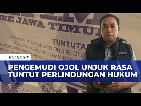 Tuntut Perlindungan Hukum, Pengemudi Ojol  Desak Pemerintah Terbitkan UU Transportasi Online thumbnail