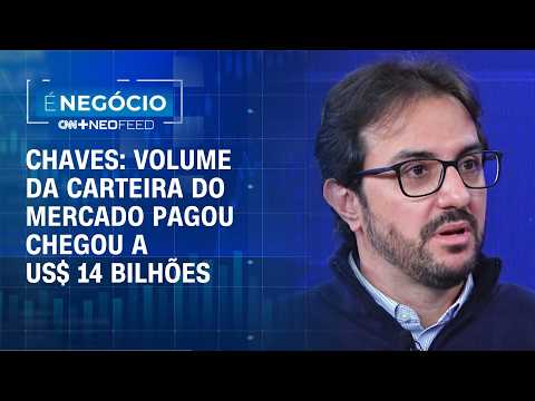 Volume da carteira do banco é de cerca de US$14 bilhões, diz CEO do Mercado Pago | É NEGÓCIO thumbnail