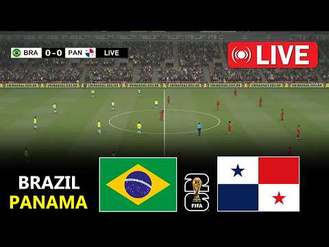 Brazil vs Panama | Friendly Football Match 2026 | PES 21 Video Game - Simulation thumbnail