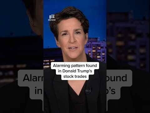 Alarming pattern found in Donald Trump's stock trades thumbnail