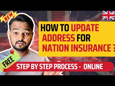 How to Change Address in NI number UK Online | Update Address with HMRC for National Insurance thumbnail